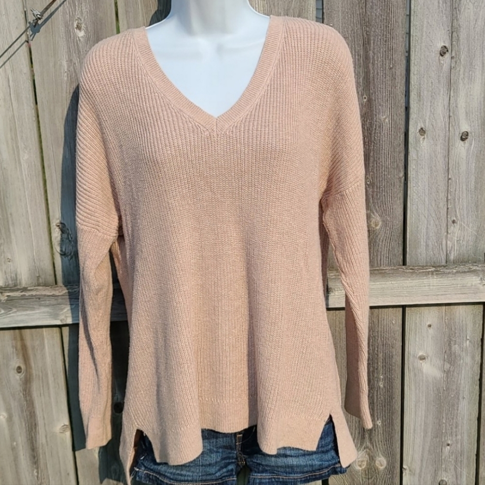 Oversize V-neck Sweater by Abercrombie & Fitch